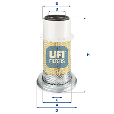 Filtro aria UFI 27.D24.00