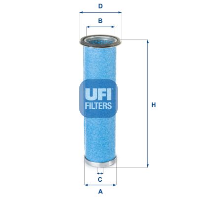 Filtro aria UFI 27.D27.00