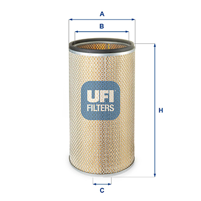 Filtro aria UFI 27.D29.00