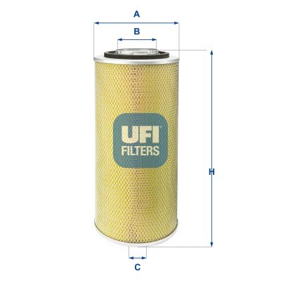 Filtro aria UFI 27.D48.00