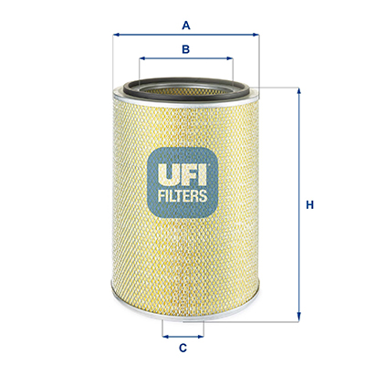 Filtro aria UFI 27.D49.00