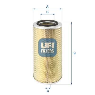 Filtro aria UFI 27.E03.00