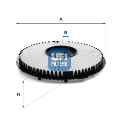 Filtro aria UFI 27.E44.00