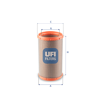 Filtro aria UFI 27.F51.00