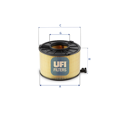 Filtro aria UFI 27.G10.00