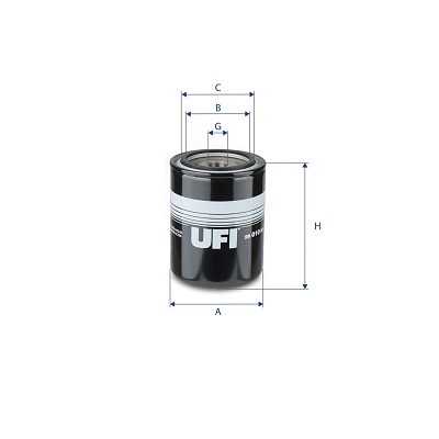 Filtro refrigerante UFI 29.010.00