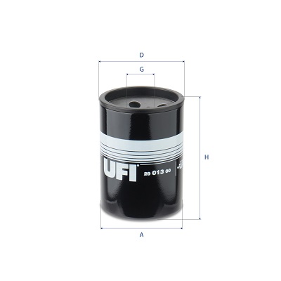 Filtro refrigerante UFI 29.013.00