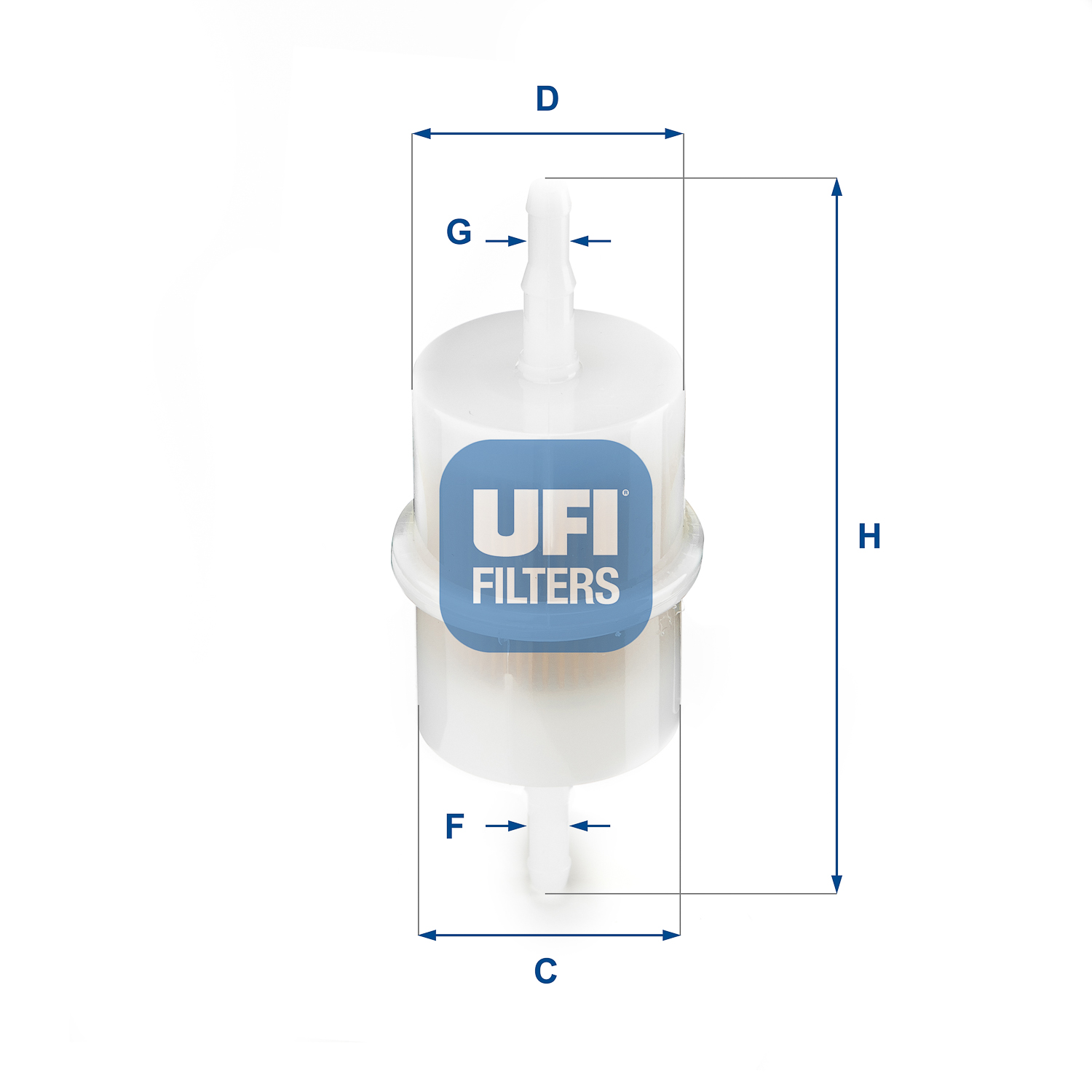 Filtro carburante UFI 31.001.00