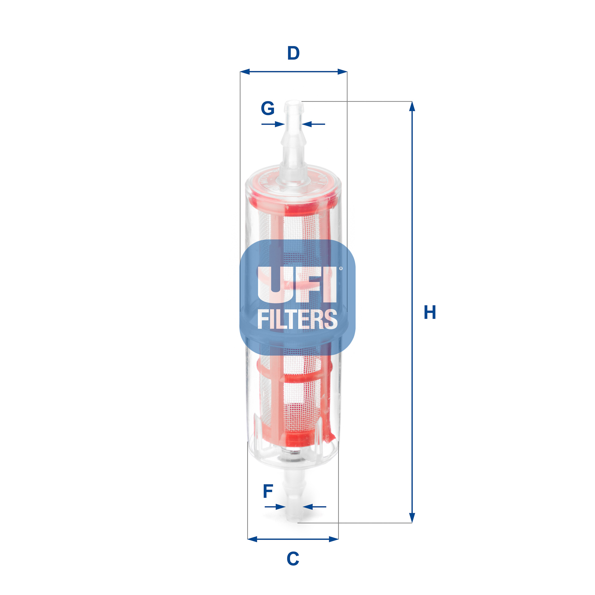 Filtro carburante UFI 31.015.00