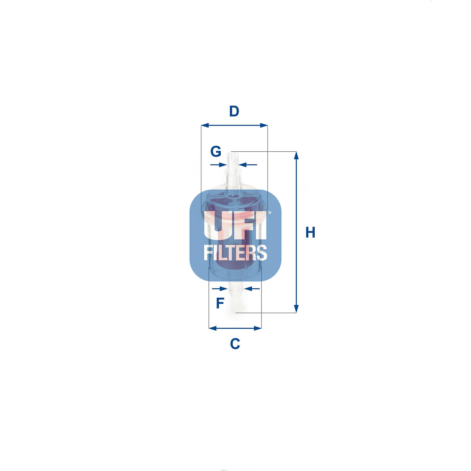 Filtro carburante UFI 31.027.00
