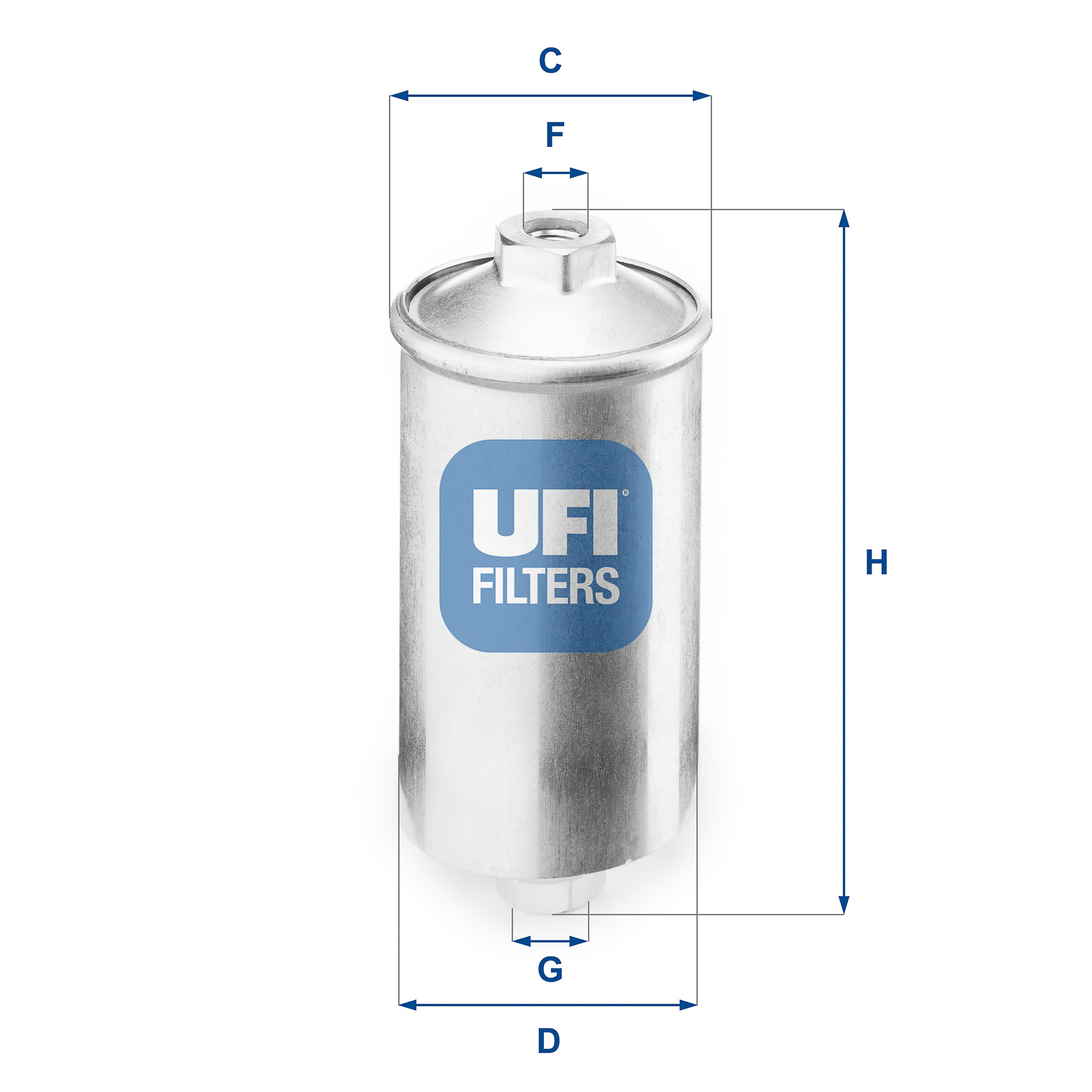 Filtro carburante UFI 31.504.00