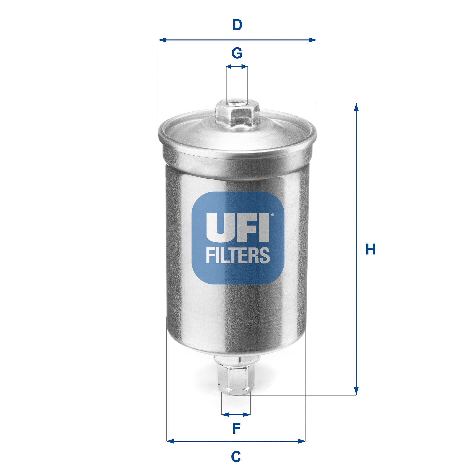 Filtro carburante UFI 31.507.00