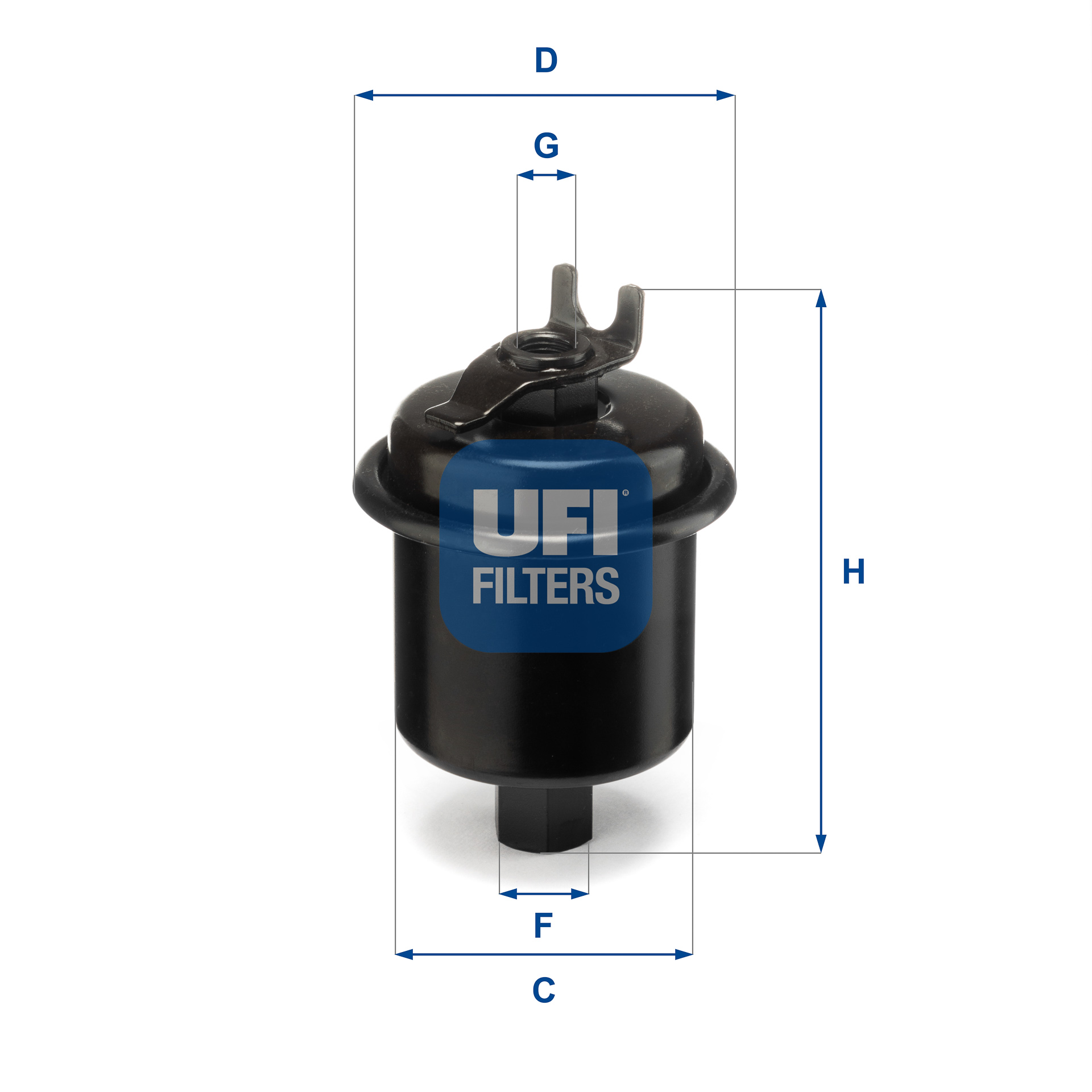 Filtro carburante UFI 31.621.00