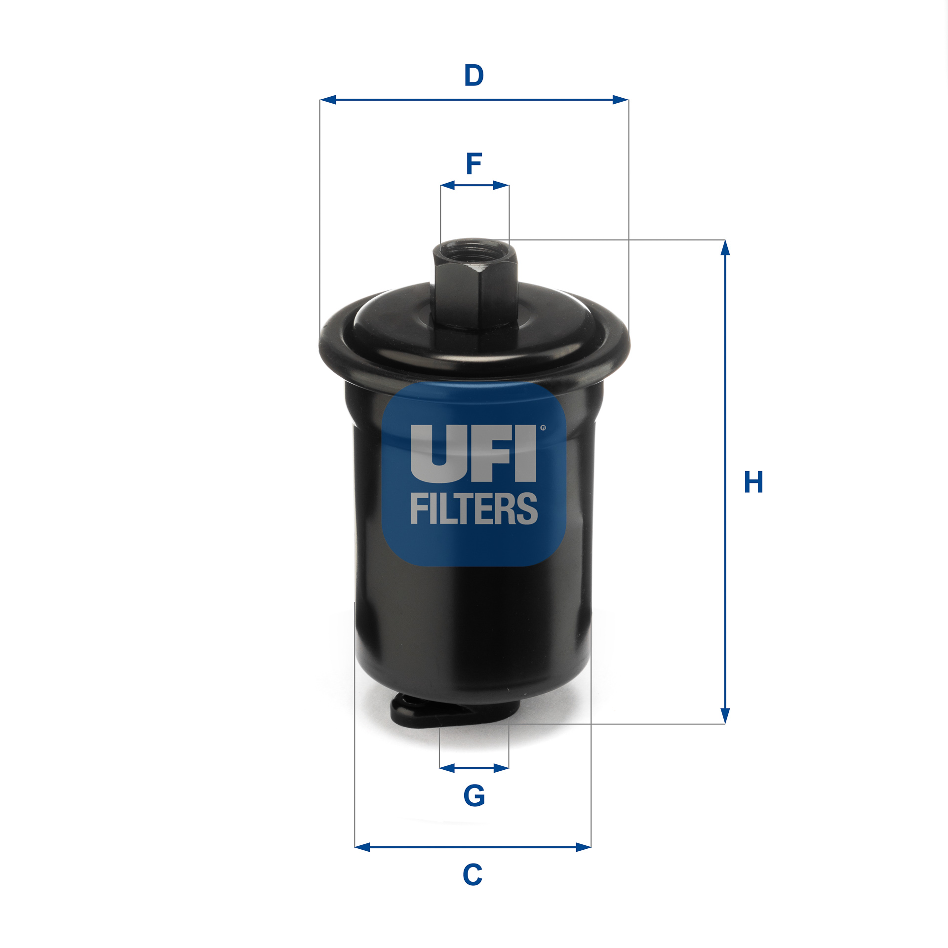 Filtro carburante UFI 31.712.00