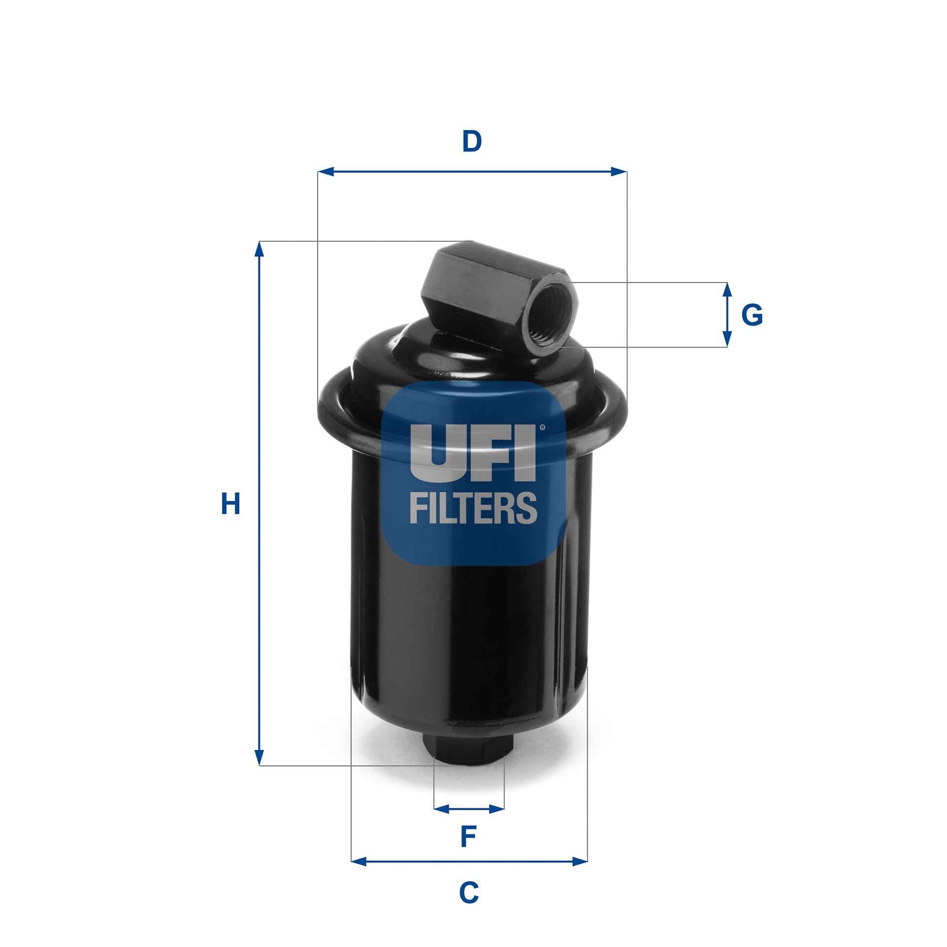 Filtro carburante UFI 31.749.00