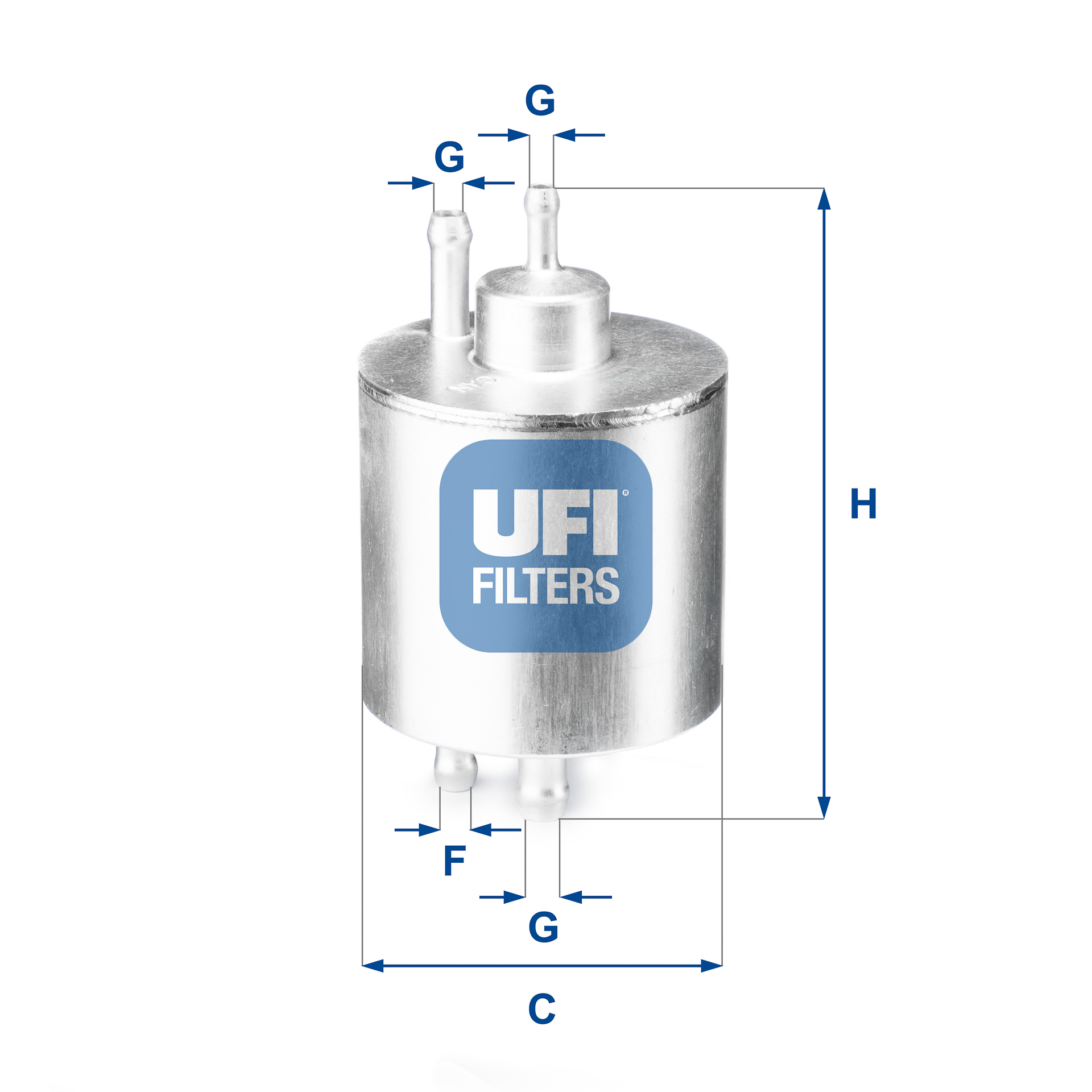 Filtro carburante UFI 31.834.00