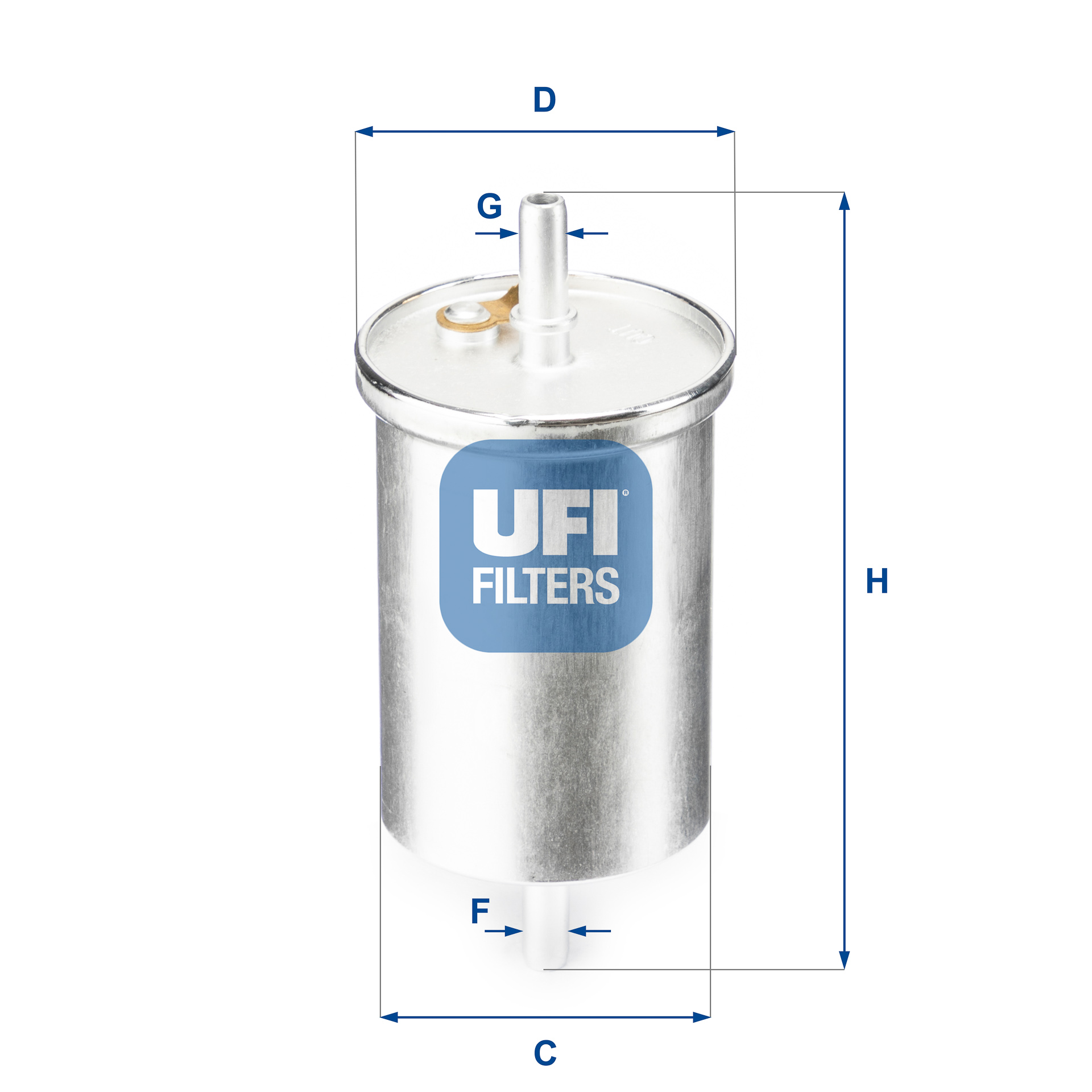 Filtro carburante UFI 31.835.00