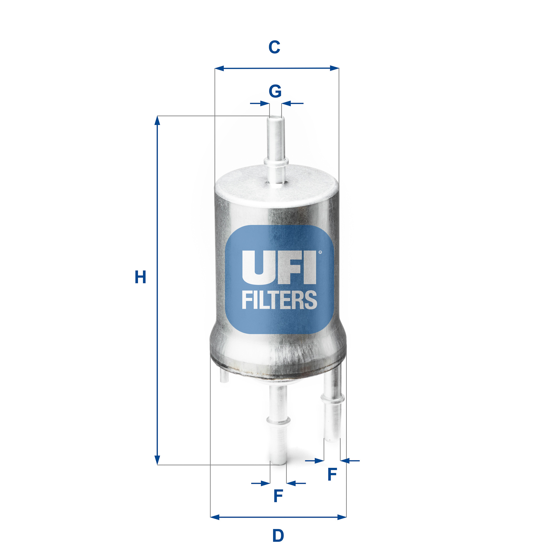 Filtro carburante UFI 31.845.00