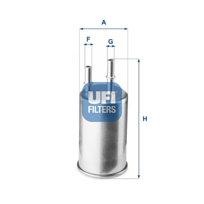 Filtro carburante UFI 31.918.03