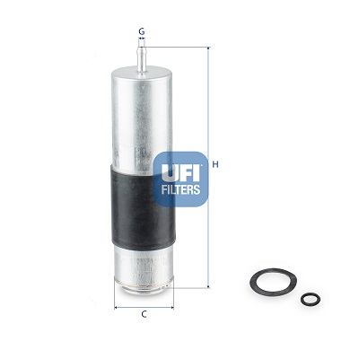 Filtro carburante UFI 31.A36.00