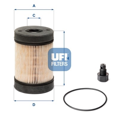 Filtro urea UFI 44.002.00