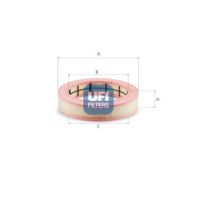 Filtro abitacolo UFI 53.488.00