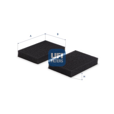 Filtro abitacolo UFI 53.535.00