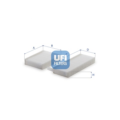 Filtro abitacolo UFI 53.554.00