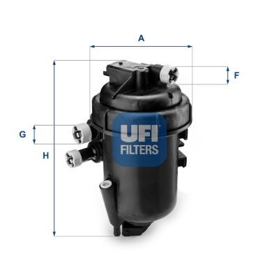 Filtro carburante UFI 55.084.00
