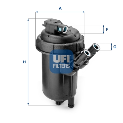 Filtro carburante UFI 55.114.00