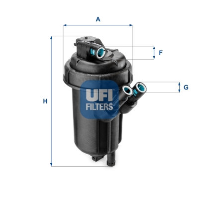 Filtro carburante UFI 55.114.01