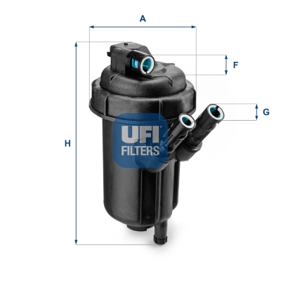 Filtro carburante UFI 55.116.00