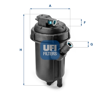 Filtro carburante UFI 55.134.00