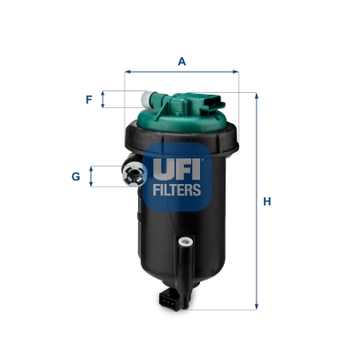 Filtro carburante UFI 55.148.00