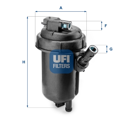 Filtro carburante UFI 55.152.00