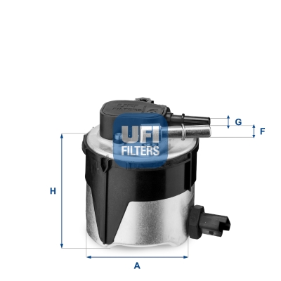 Filtro carburante UFI 55.170.00