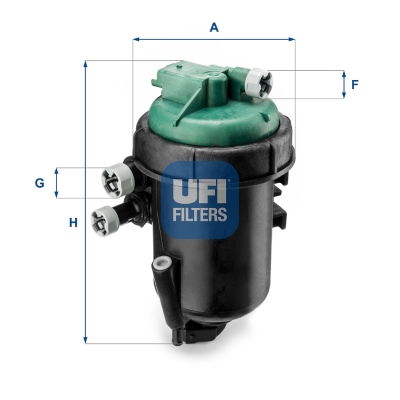 Filtro carburante UFI 55.173.00