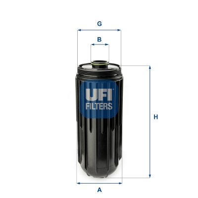 Filtro olio UFI 65.087.00