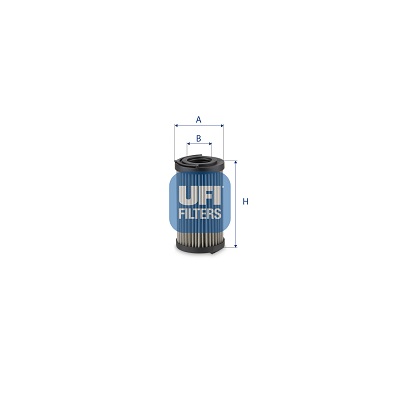Filtro, sistema idraulico di lavoro UFI 76.217.00