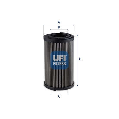 Filtro, sistema idraulico di lavoro UFI 76.222.00