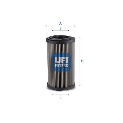 Filtro, sistema idraulico di lavoro UFI 76.223.00