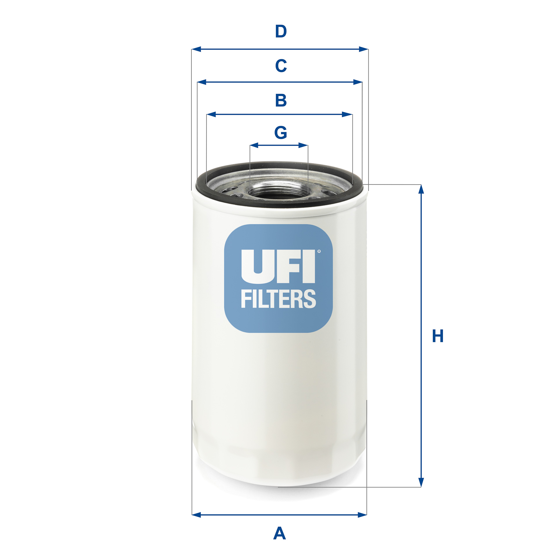 Filtro olio UFI 80.041.00