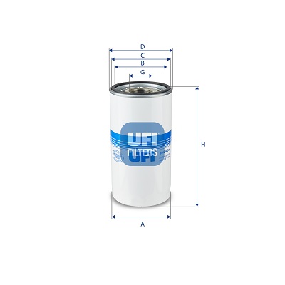 Filtro olio UFI 80.042.00