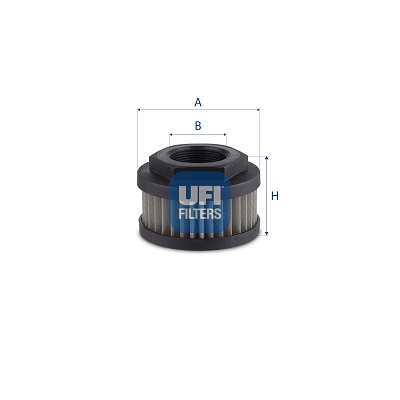 Filtro, sistema idraulico di lavoro UFI 82.143.00