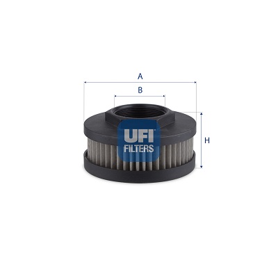 Filtro, sistema idraulico di lavoro UFI 82.147.00