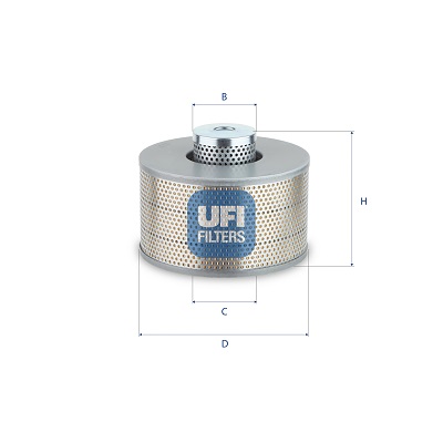 Filtro, sistema idraulico di lavoro UFI 82.150.00