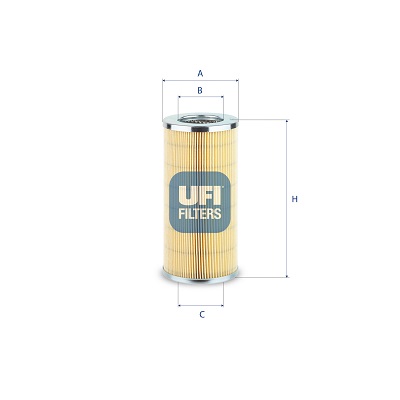 Filtro, sistema idraulico di lavoro UFI 82.151.00