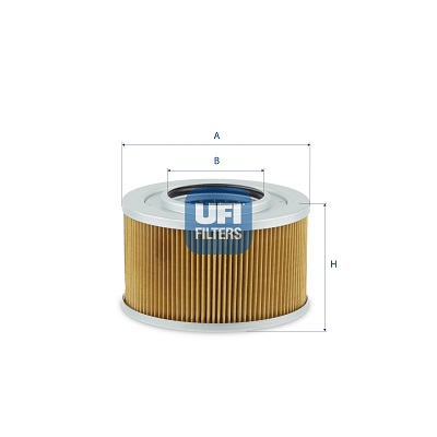 Filtro, sistema idraulico di lavoro UFI 82.159.00
