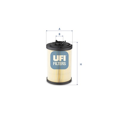 Filtro, sistema idraulico di lavoro UFI 83.037.00