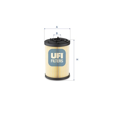 Filtro, sistema idraulico di lavoro UFI 83.039.00